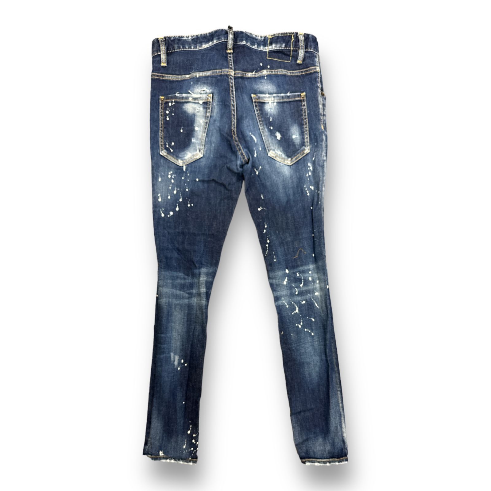 定価107000円 DSQUARED2 SUPER TWINKY JEAN スーパー トゥインキ―ジーンズ デニム ディースクエアード  S74LB1192 S30789 44 64882A - メルカリ