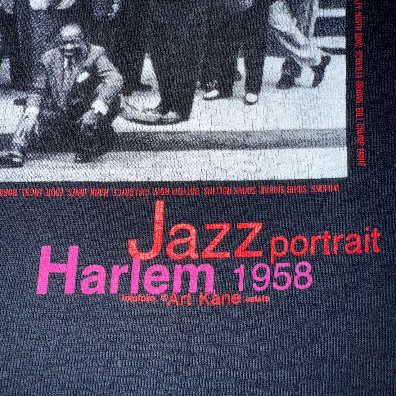 90s JAZZ PORTRAIT HARLEM 1958 photo tee Tシャツ ジャズT - メルカリ