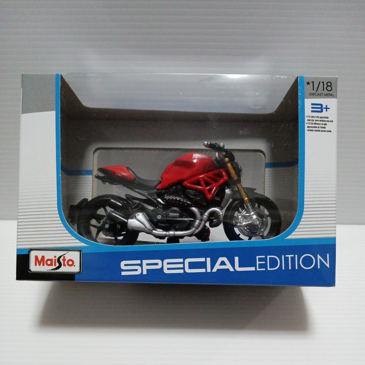 Maisto「1/18 DUCATI Monster 1200 S」ドゥカティ モンスター バイク オートバイ ミニカー マイスト - メルカリ