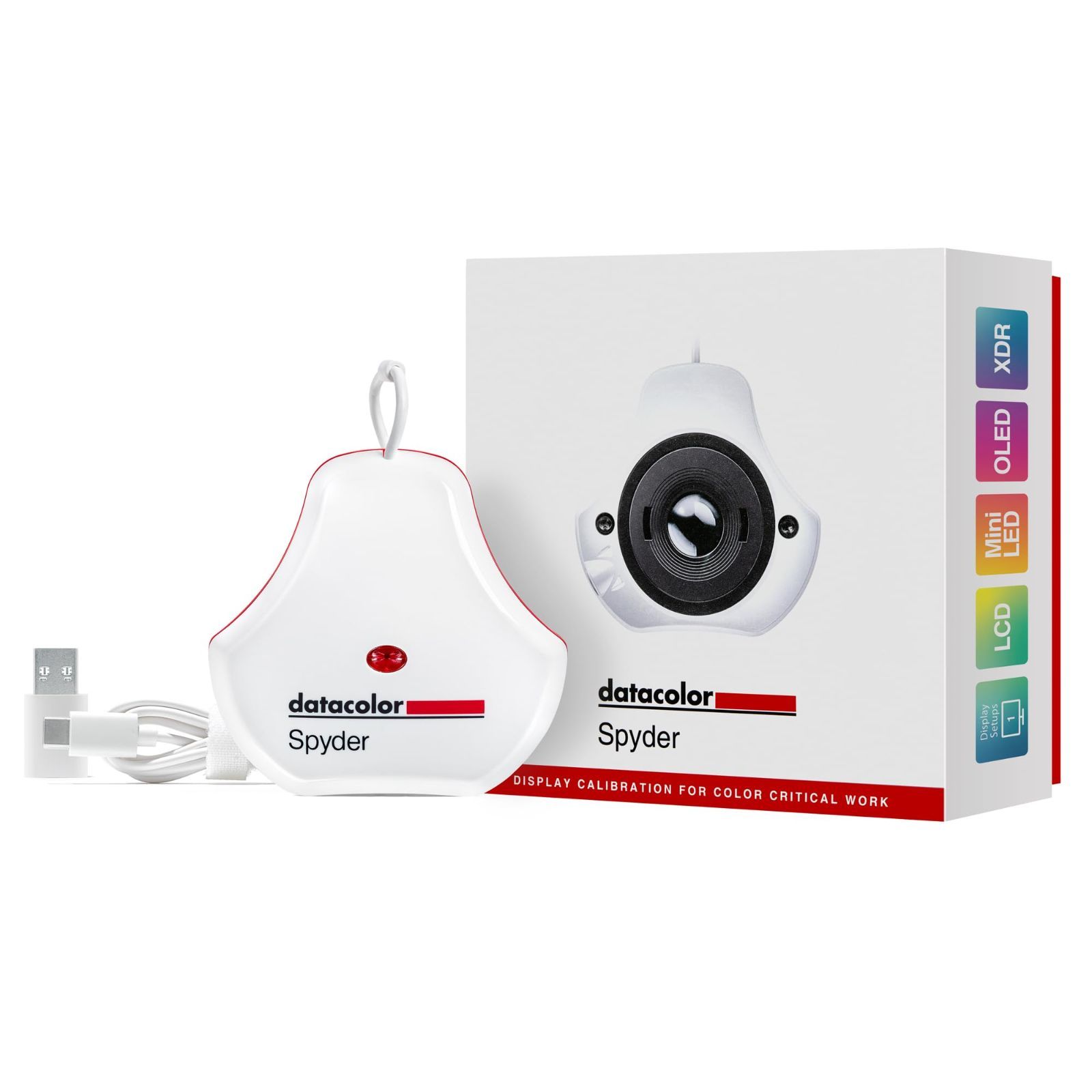 Datacolor Spyder 2024年版 モニターキャリブレーション ツール カラー