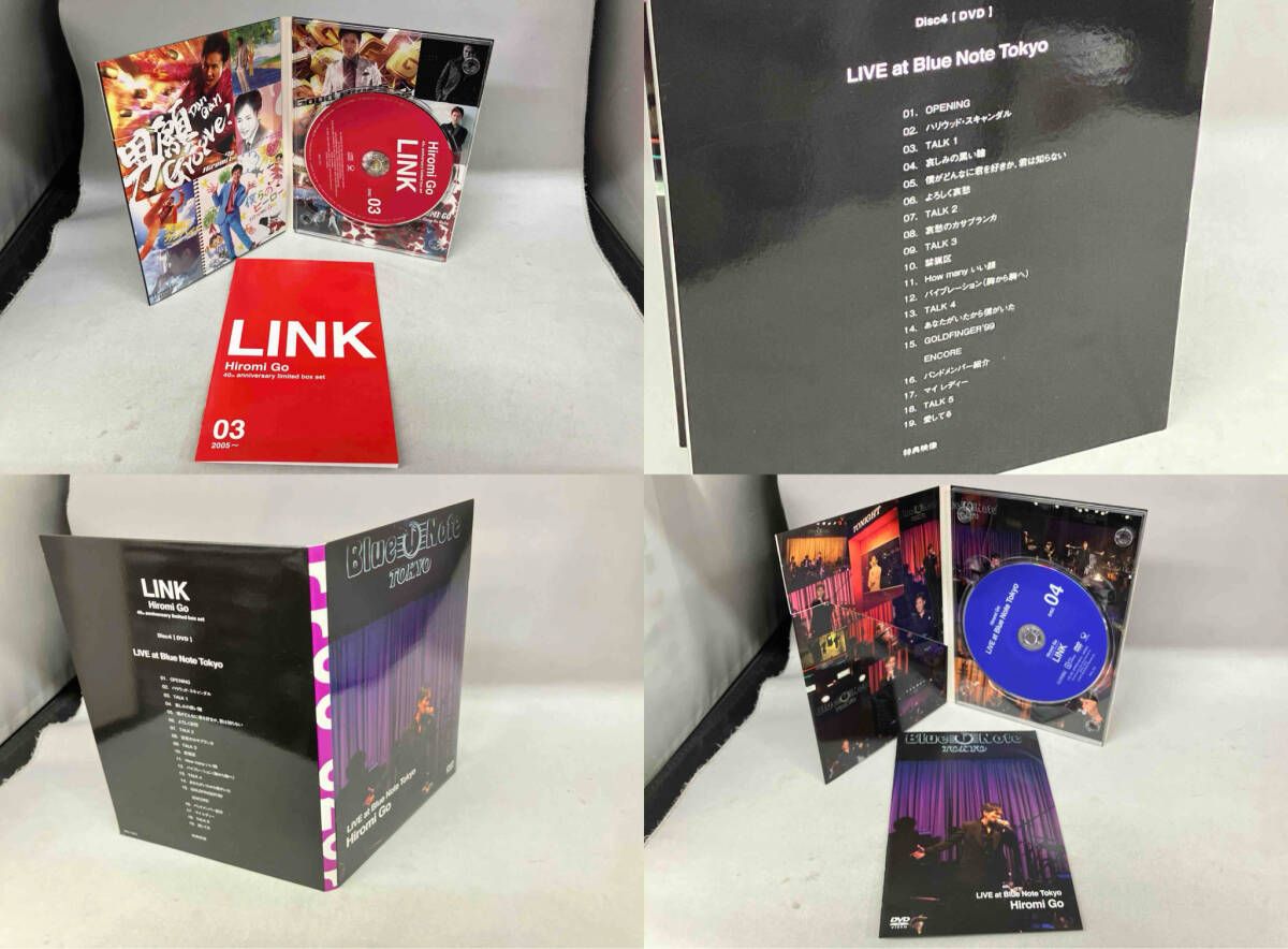 郷ひろみ CD 40th anniversary limited box set'LINK'(DVD付