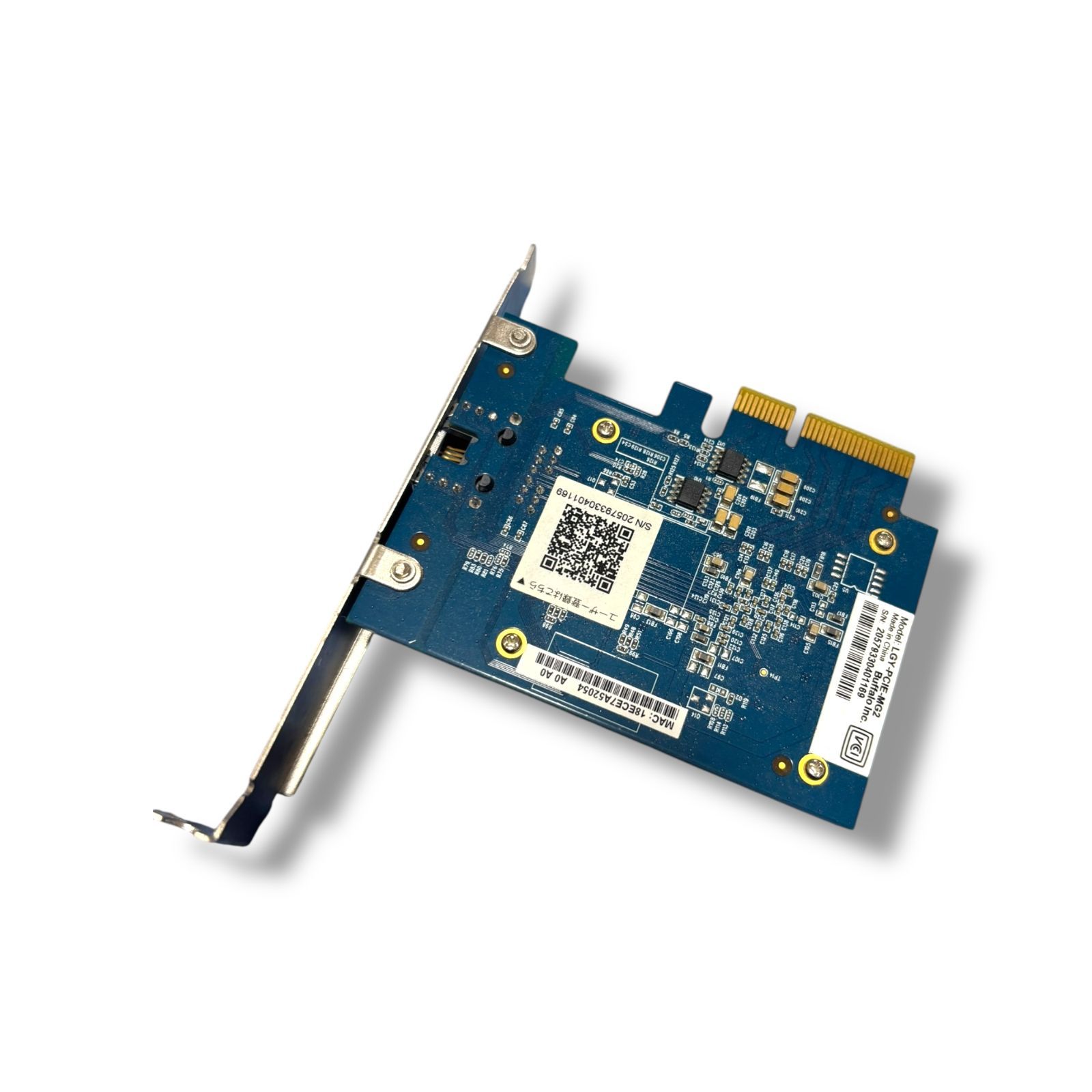 バッファロー 10GbE PCI-e LANボード LGY-PCIE-MG2 LGY-PCIE-MG2 : LANアダプター | バッファロー