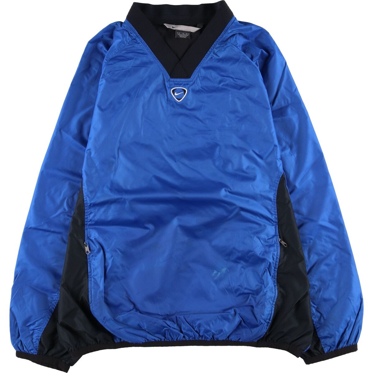 古着 00年代 ナイキ NIKE Vネック ナイロンプルオーバー メンズL相当/eaa496366