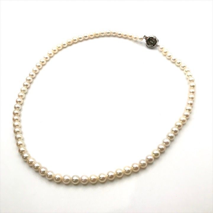 美品 アコヤ真珠 パール 照り良好 7.0mm 35.4g SILVER刻印 美品 アコヤ真珠 パール 照り良好 7.0mm 35.4g SILVER刻印