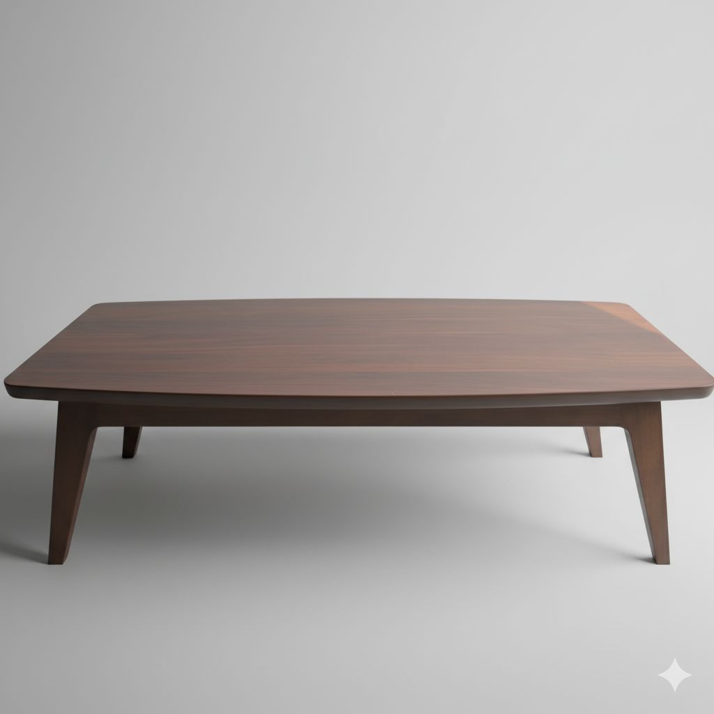 英国アンティークチーク古木コーヒーテーブル/木製机/ローテーブル(89