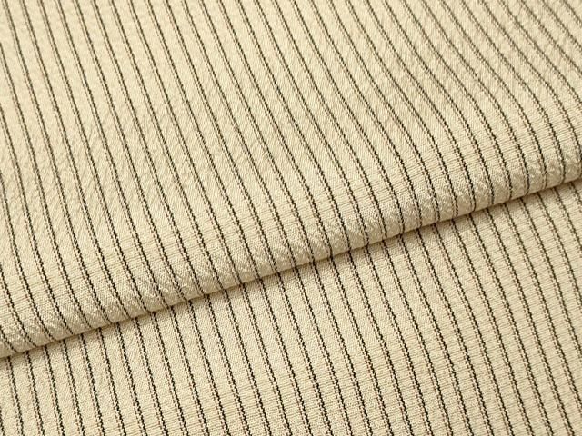 平和屋着物▽本塩沢 単衣 間道 証紙付き 正絹 逸品 DAAV3135du - メルカリ