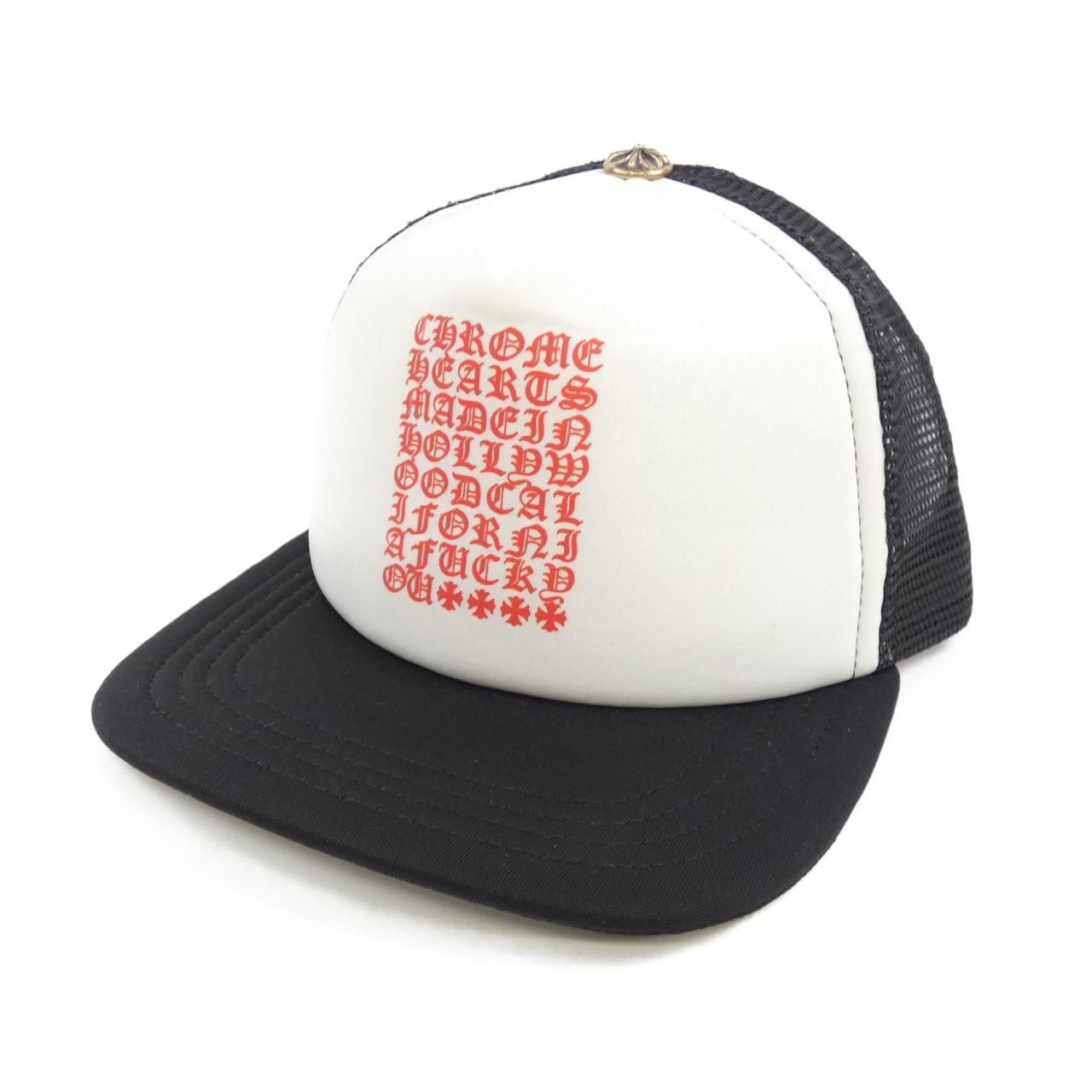 クロムハーツ CHROME HEARTS VERTICAL LOGO TRUCKER CAP キャップ