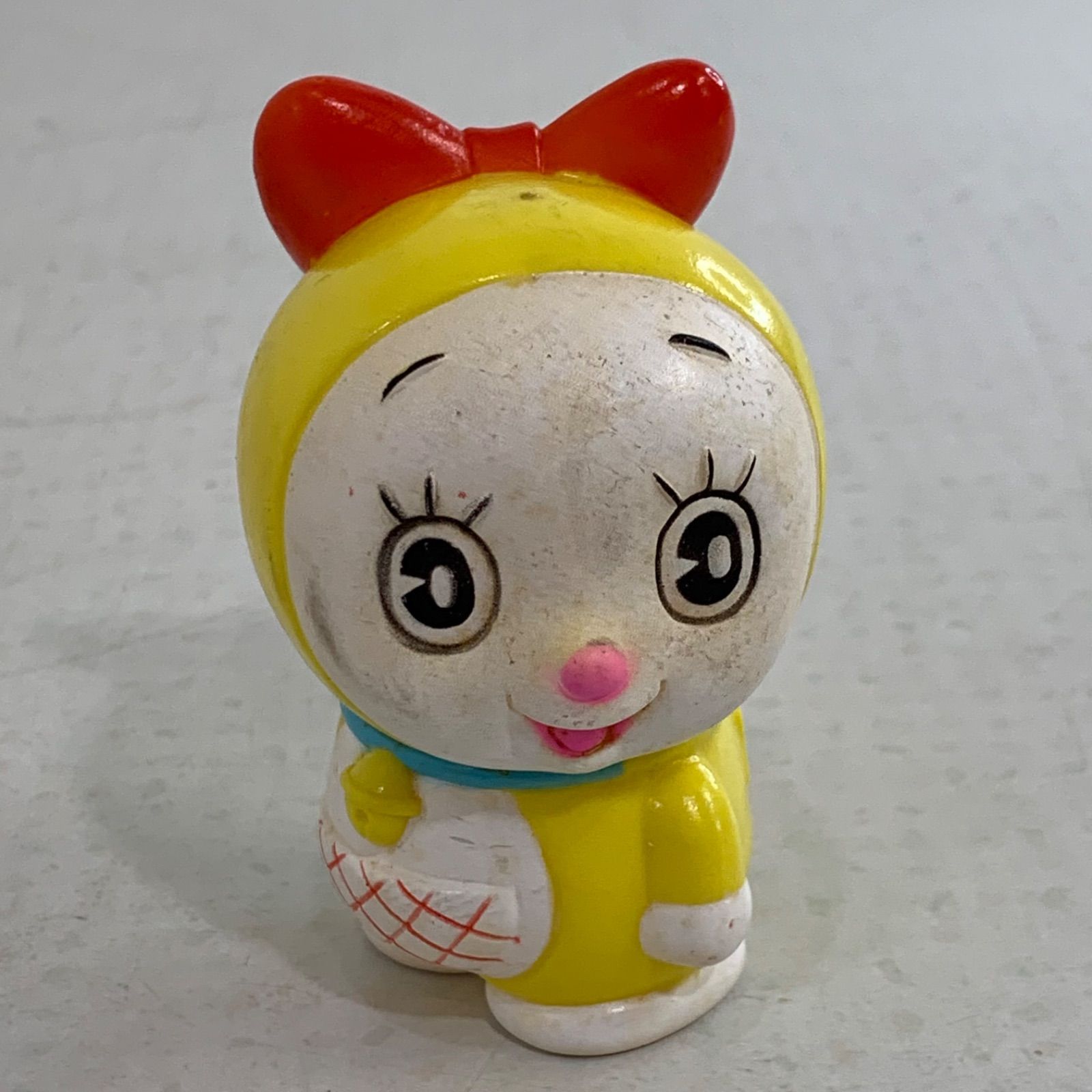 協和銀行　ドラえもん　ドラミちゃん　貯金箱　人形　昭和レトロ 非売品 ドラえもん ドラミちゃん 協和銀行 ソフビ 貯金箱 - メルカリ