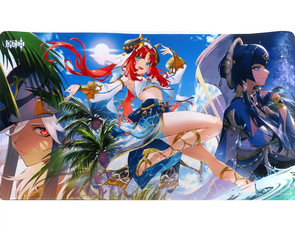 中古】雑貨 赤砂の王と三人の巡礼者 ラバーマット 「原神」 - メルカリ