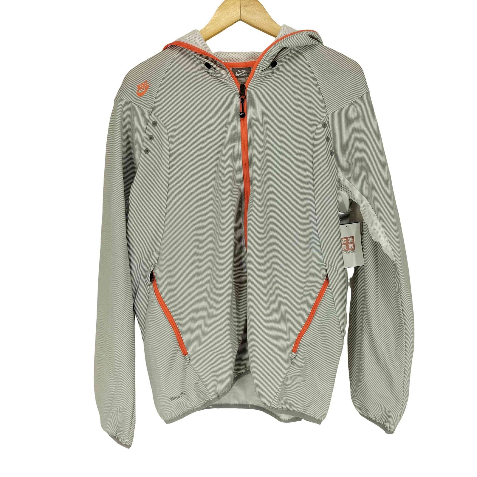 ナイキ NIKE 00S ストライプフーデッドジャケット メンズ JPN：L 