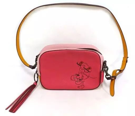 雑貨 破損品 ミッキーマウス カメラ バッグ ウィズ スケートボード ディズニー×COACH コーチ The Play コレクション