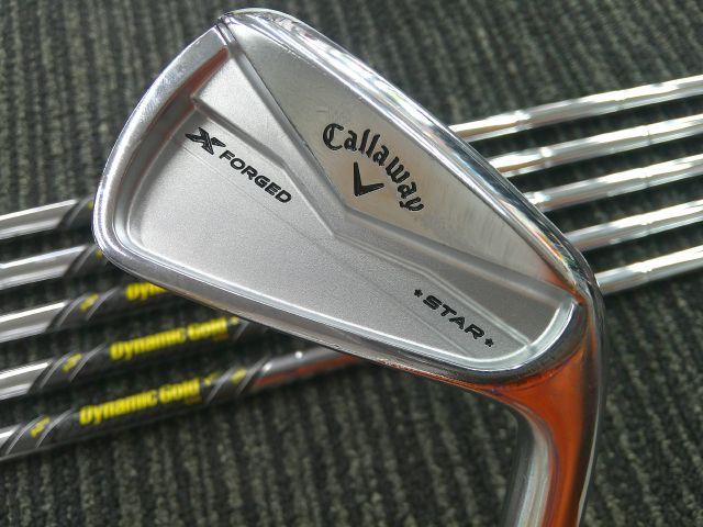 アイアンセット キャロウェイ X-FORGED STAR 2025|Dynamic G MID 115|S200|29 4783 博多