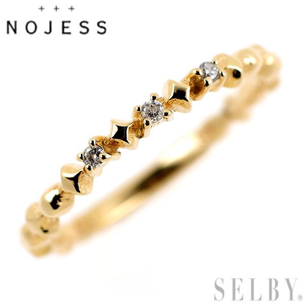 ノジェス K10PG ダイヤモンド リング