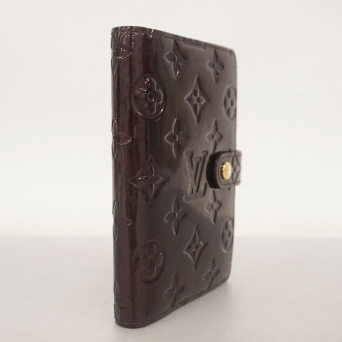 5mb2019-h ルイヴィトン 手帳カバー ヴェルニ アジェンダPM R21026 アマラント レディース