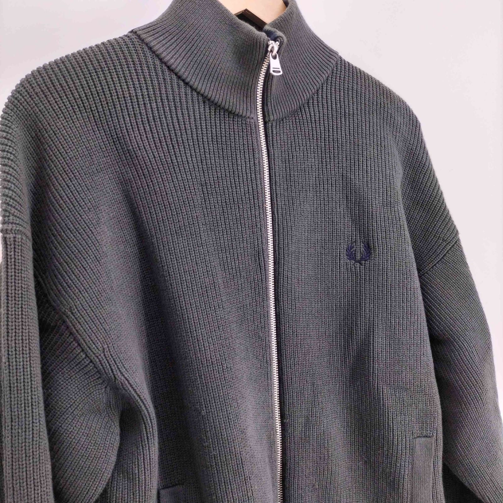 フレッドペリー FRED PERRY 24AW 別注 Driver's Knit ドライバーズ