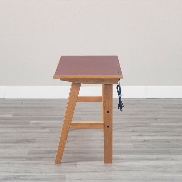 2024年新作】【幅100cm】天然の抗菌作用リノリウム天板の学習デスク