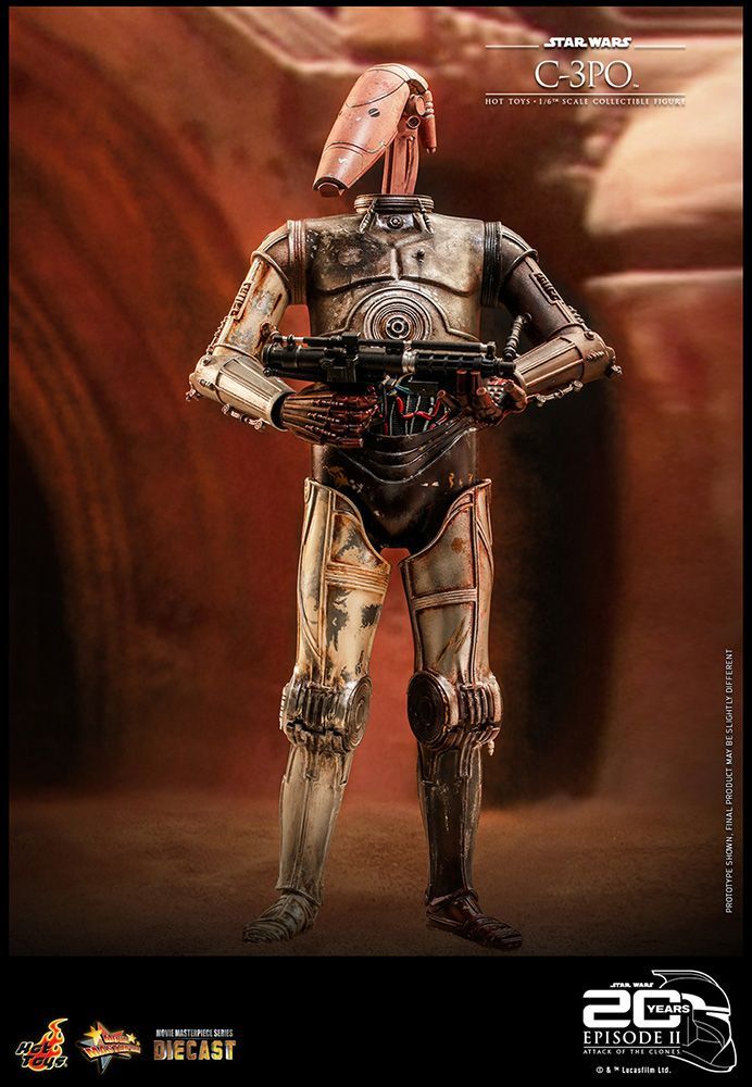 ホットトイズ ムービー・マスターピース ＤＩＥＣＡＳＴ スター・ウォーズ エピソード２/クローンの攻撃 1/6 スケールフィギュア C-3PO -  メルカリ