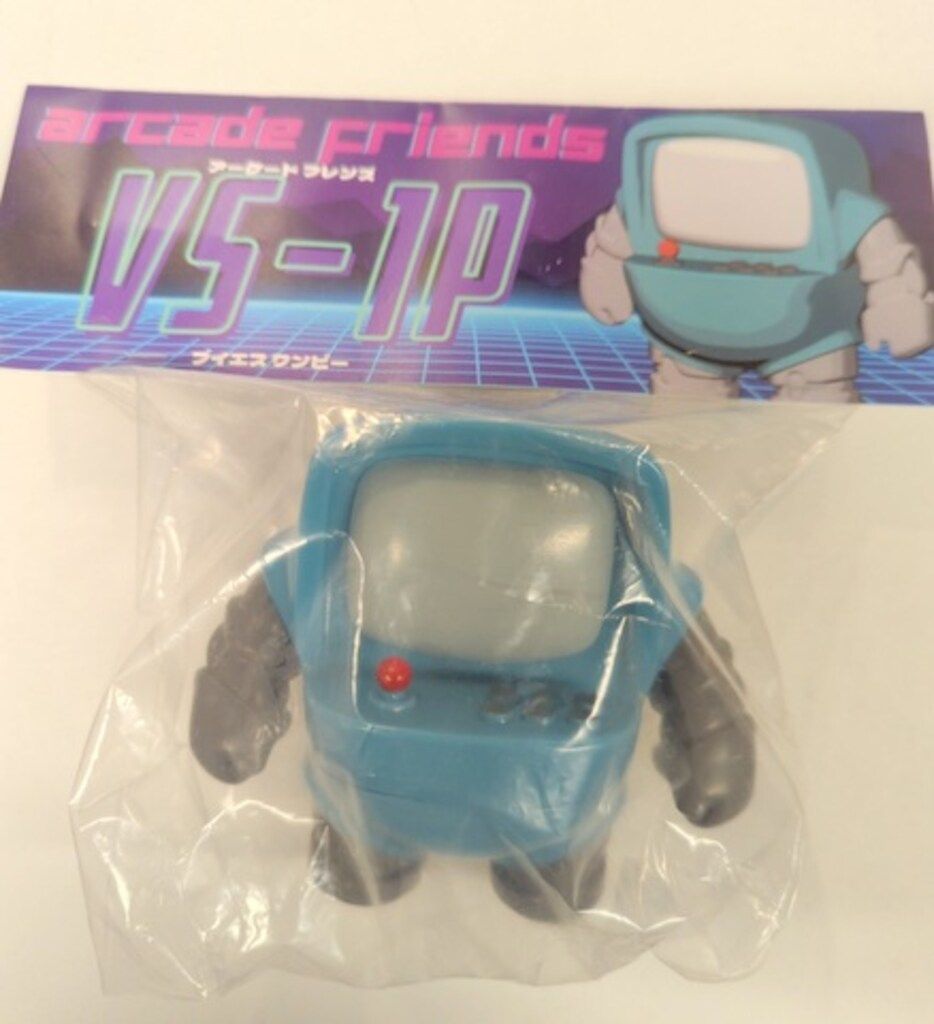 エンビー　アーケードフレンズ　VS-1P ソフビ】「One Up. 秋葉原 周年記念購入品！ エンビー 