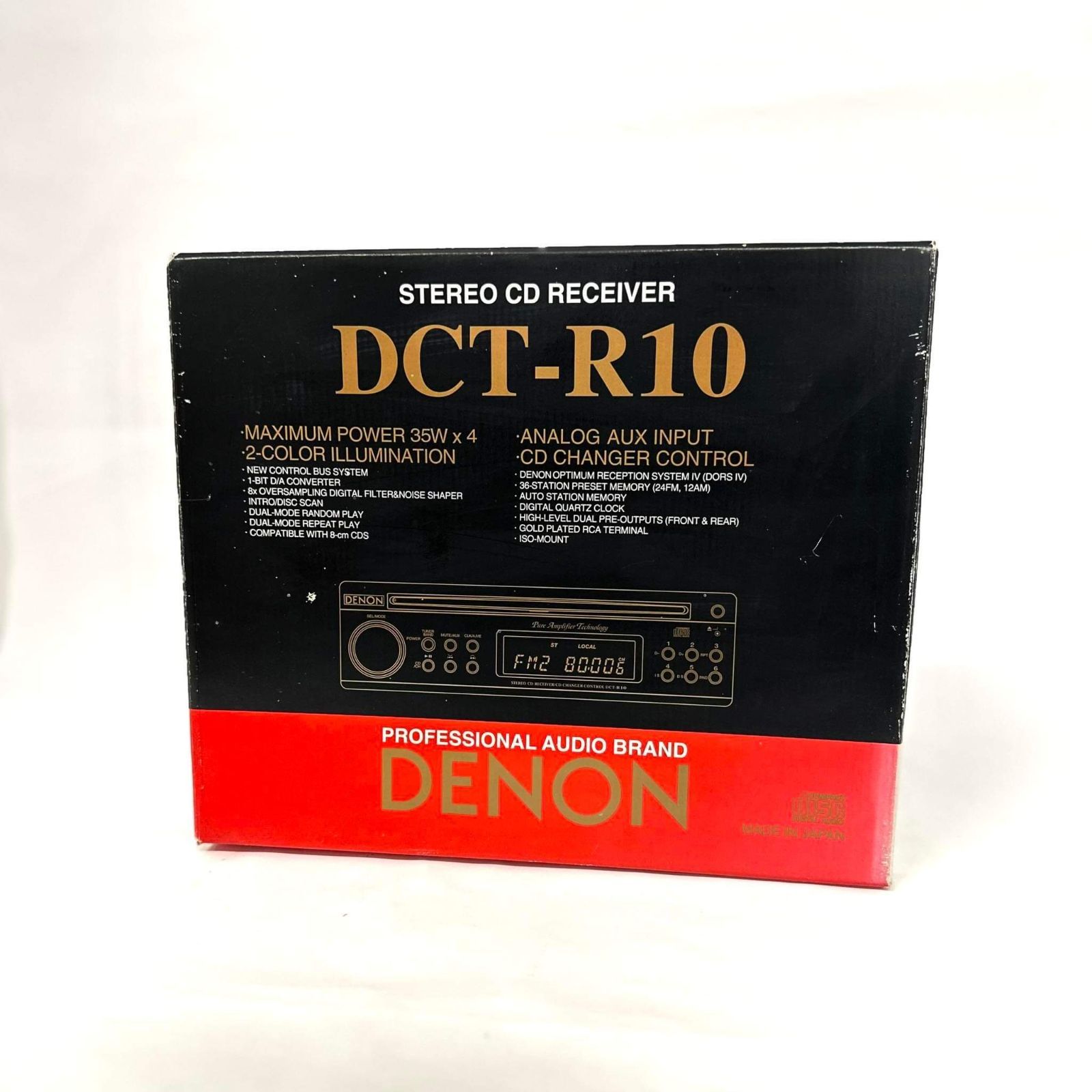 DENON DCT-R10（1DIN CDレシーバー）美品です！ カーオーディオ