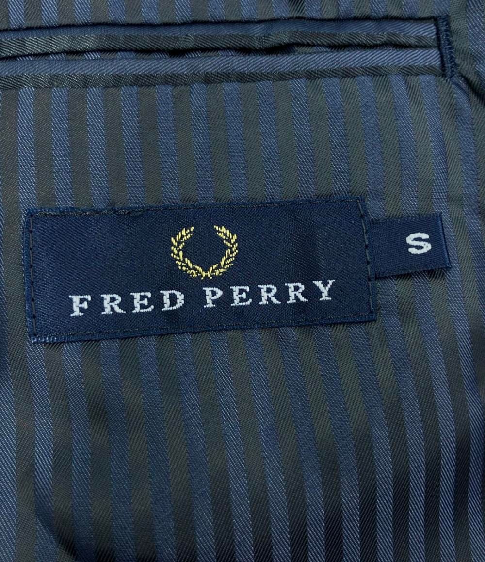 （美品）FRED PERRY テーラードジャケットSサイズ フレッドペリー テーラードジャケット メンズ SIZE S (S) FRED