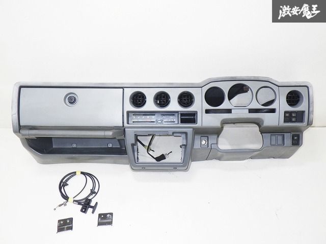 【実動外し ストア出品】純正 JA22W ジムニー MT ダッシュボード グローブBOX ボンネットOPワイヤー ACスイッチ フォグスイッチ 棚2F-2-4
