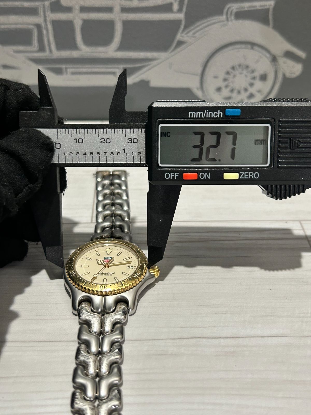 1円スタート】TAG HEUER タグホイヤー S95.713-1 プロフェッショナル 