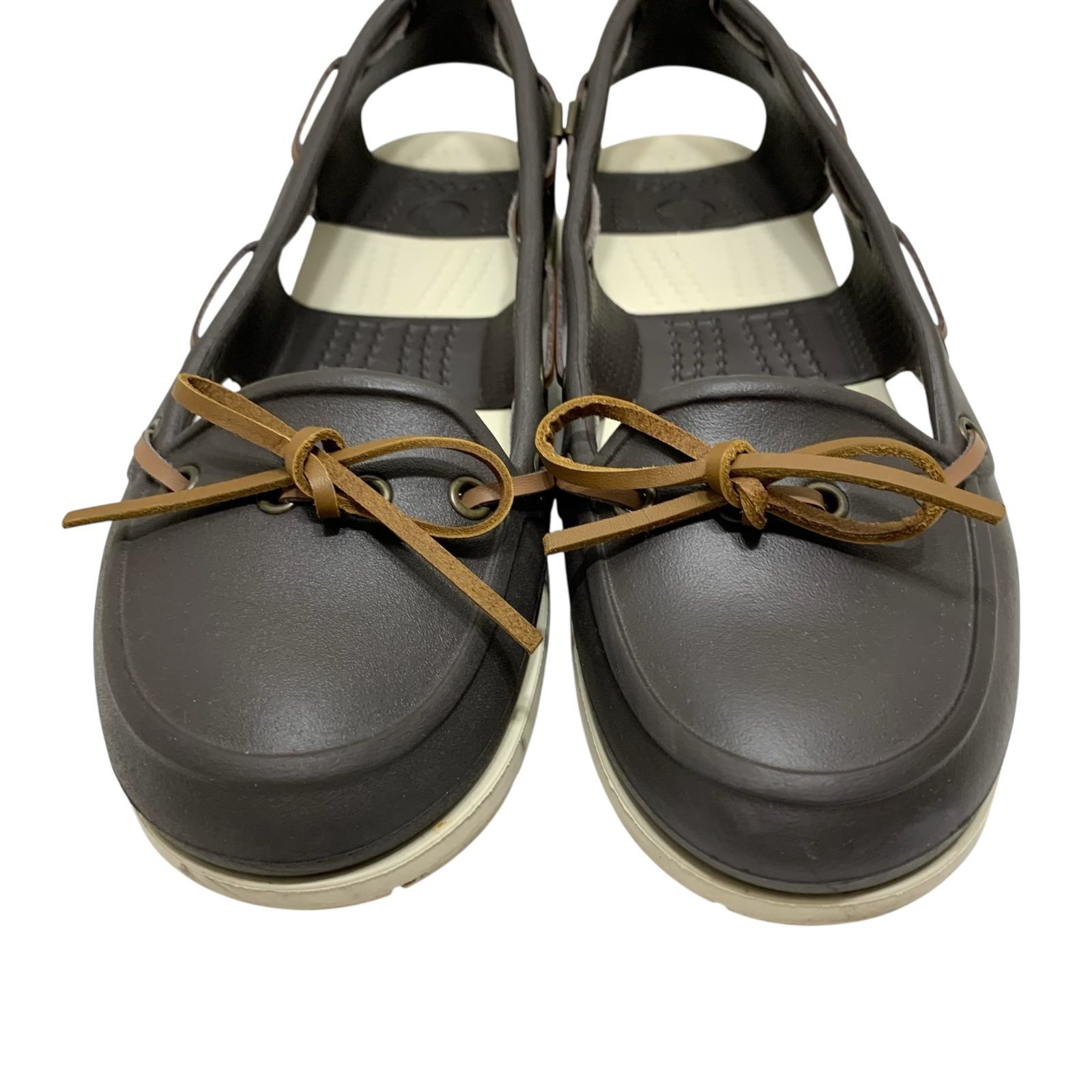 【美品】クロックス (22) ドライビングシューズ フラットシューズ 定番 美品】クロックス (22) ドライビングシューズ フラットシューズ