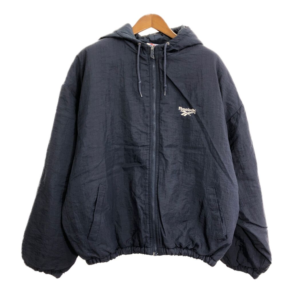 90年代 Reebok リーボック ナイロンパーカージャケット スポーツ ロゴ