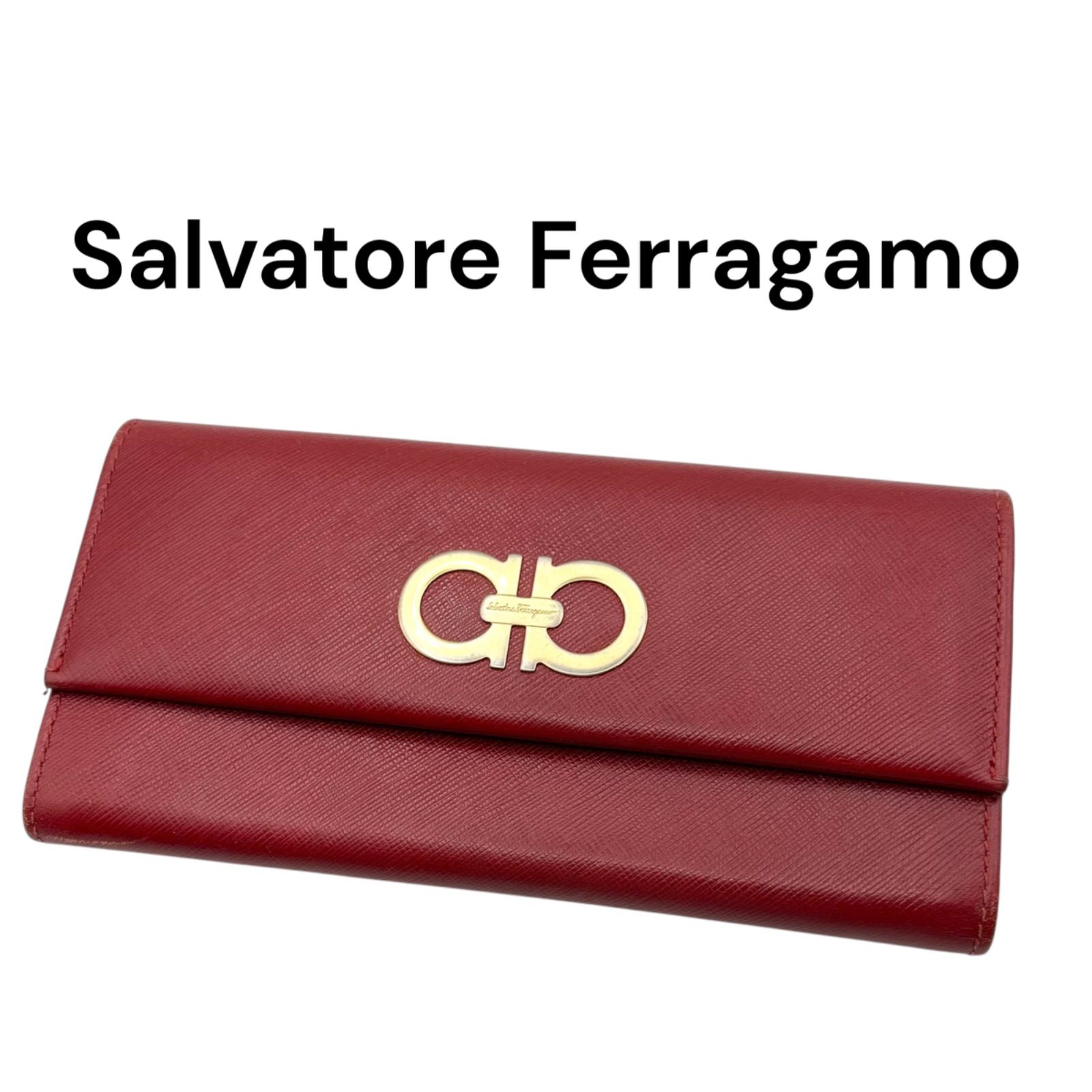サルヴァトーレ フェラガモ Salvatore Ferragamo ガンチーニ 長財布 
