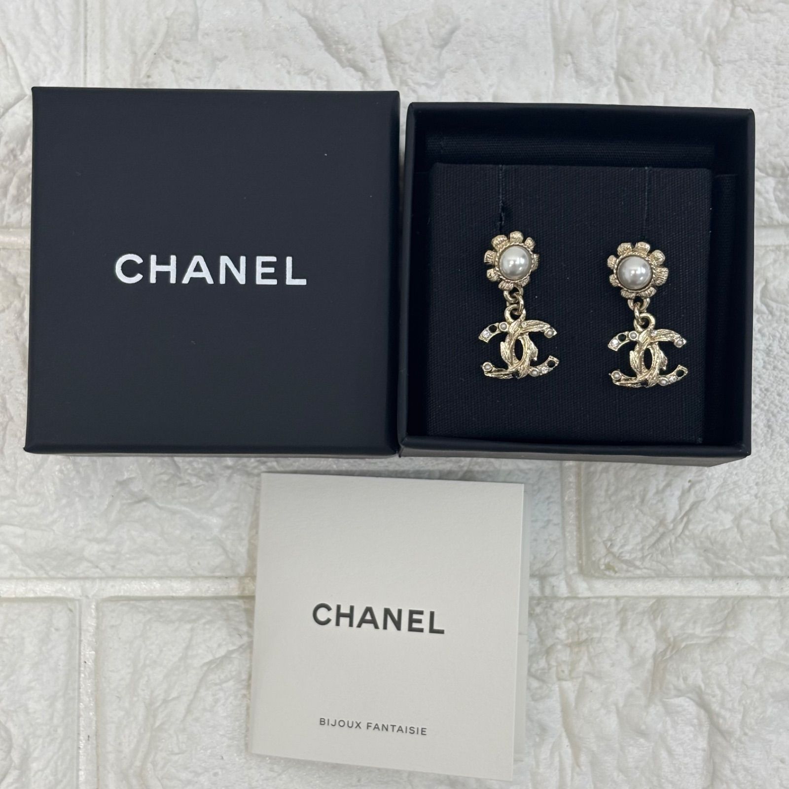CHANEL シャネル ココマーク ロゴ ピアス パールピアス レディース