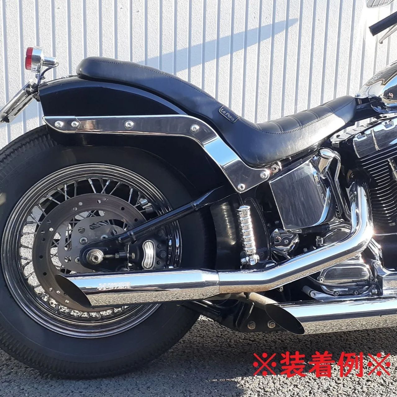 ハーレー ソフテイル コブラ ソロシート プリーツボタンダウン Le Pera 000000087201-01-m.jpg?t=
