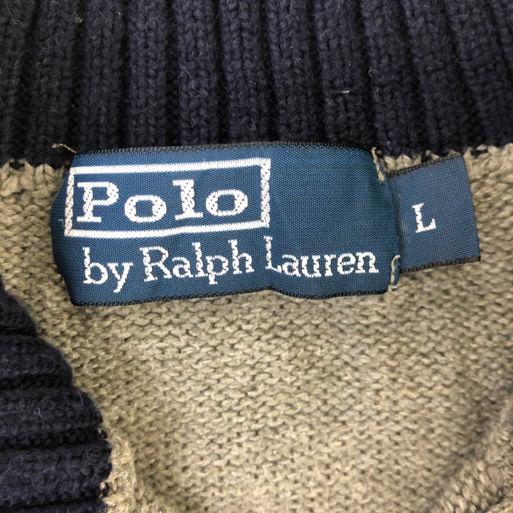 90年代~ Polo by Ralph Lauren ポロ ラルフローレン ハーフジップ