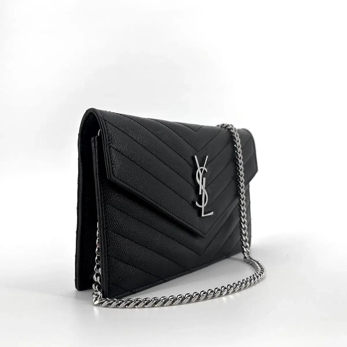 サンローラン モノグラム ENVELOPE エンベロープ WOC クロスバック 393953