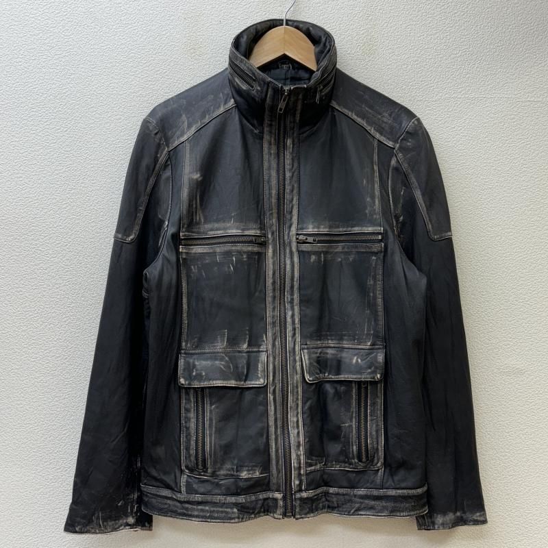 WIND ARMOR ウィンドアーマー レザー ジャケット ラムレザー 羊革 L