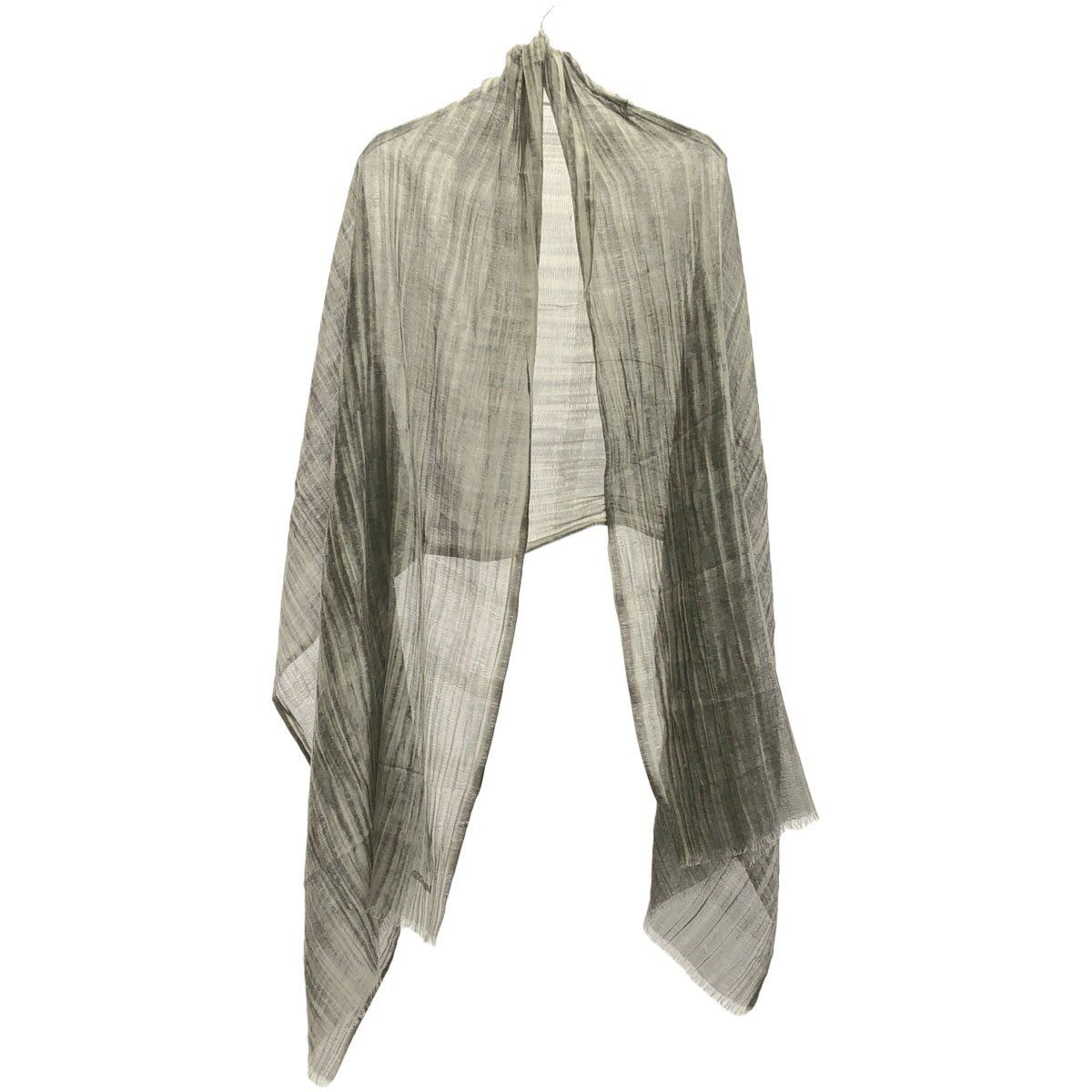 GIORGIO ARMANI ジョルジオアルマーニ ストール グレー