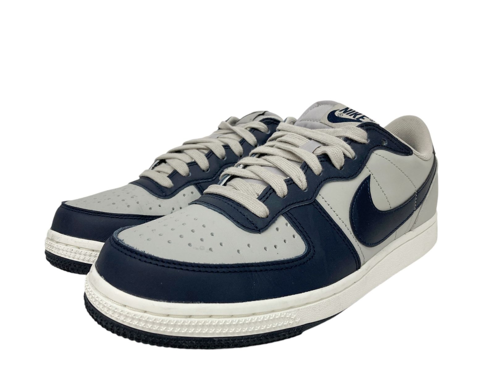 NIKE (ナイキ) TERMINATOR LOW ターミネーター ロー スニーカー FN6830-001 26.5cm US8.5 ユニバーシティ グラニティー/ダークオブシディアン メンズ/028