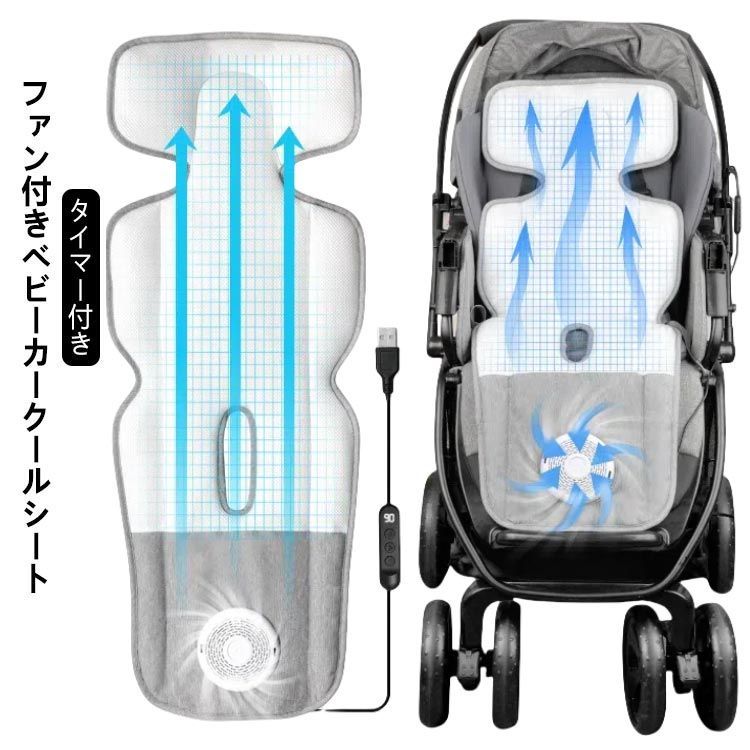 ベビーカー　チャイルドシート　冷却シート　ベビくるクール2 Amazon.co.jp: 【正規品】BabyKuru べびくるクール2 2025年新