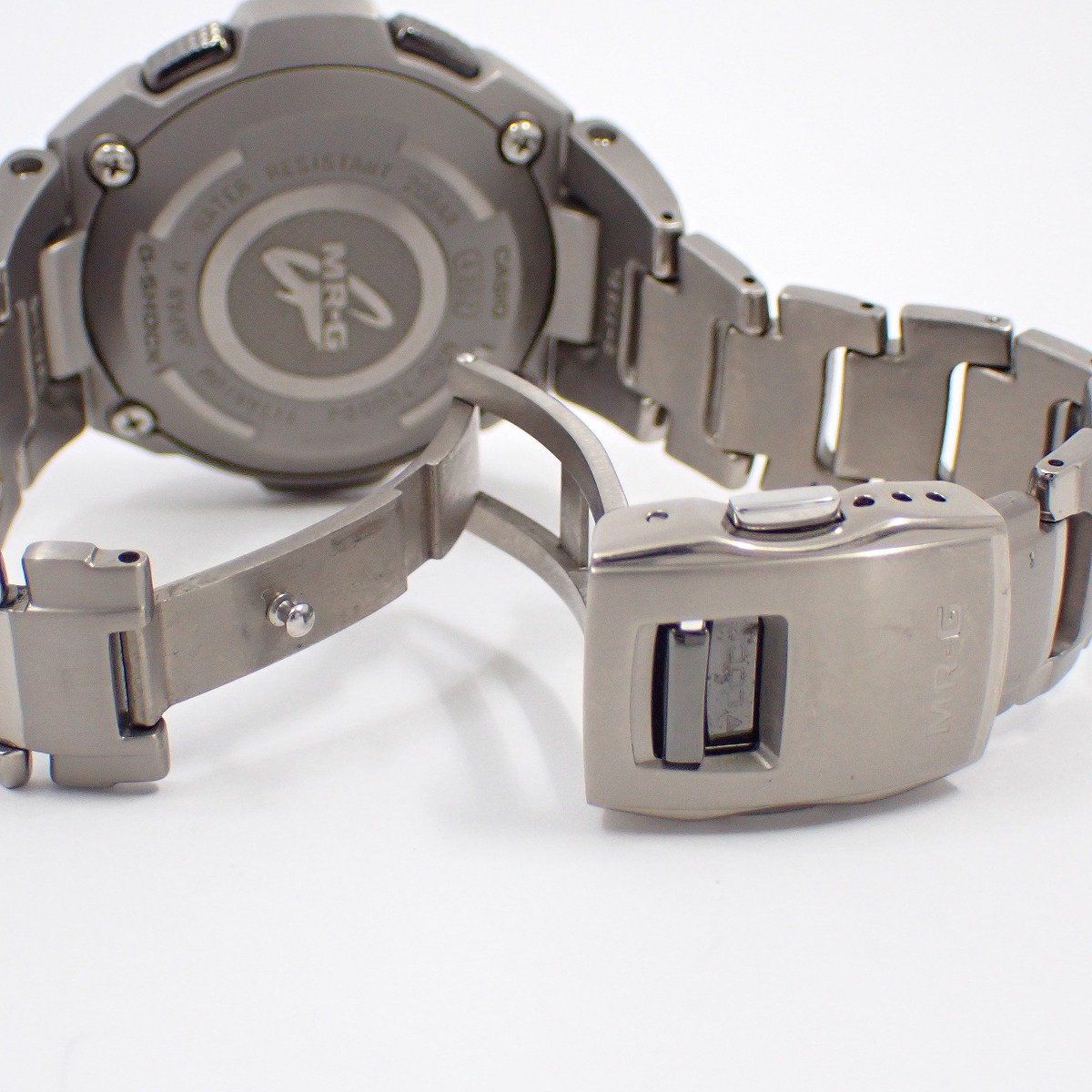 カシオ G-SHOCK MR-G ソーラー電波 アナデジモデル メンズ 腕時計