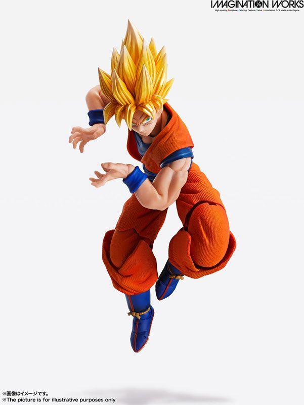 ドラゴンボールＺ　孫悟空1/9 新品未開封品 IMAGINATION WORKS 孫悟空 1/9スケール彩色済可動フィギュア