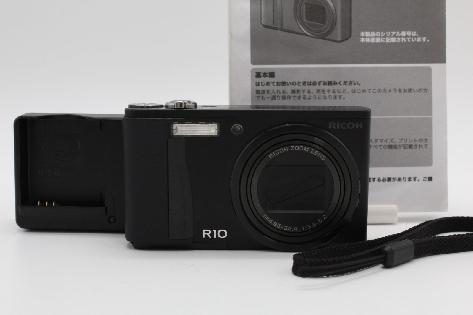 RICOH R10 デジタルカメラ ブラック コンパクトデジカメ ZOOM LENS 