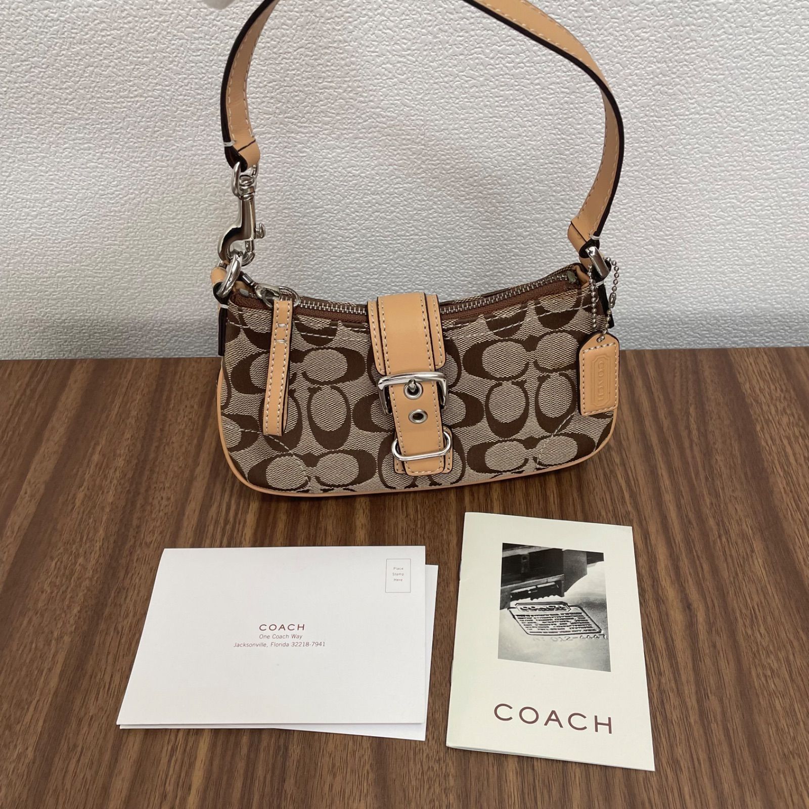 コーチ COACH ハンドバッグ シグネチャー ミニバッグ アクセサリー