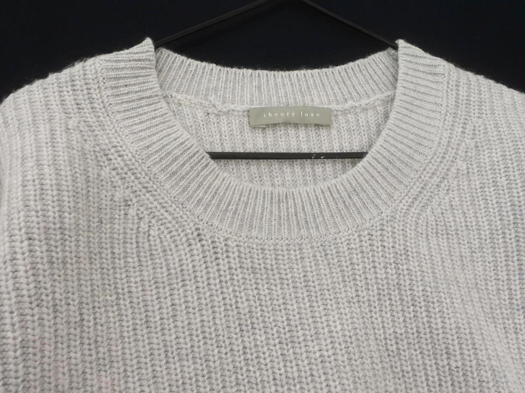 theory luxe セオリーリュクス ウール混 ニット セーター size38