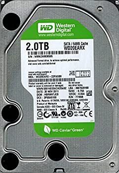 【中古】 Western Digital WD20EARX-22PASB0 2TB DCM HBRNNTJCB 中古】Western Digital wd20earx-22pasb0?2tb DCM : hbrnntjcb - メルカリ