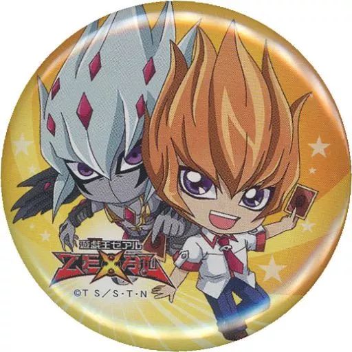 中古】バッジ・ピンズ 真月零＆ベクター 「遊☆戯☆王シリーズ 缶