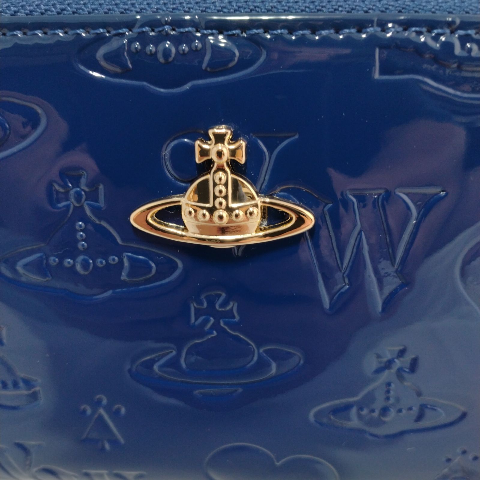 新品・未使用】 vivienne westwood 長財布 レッド/ブルー 新品未使用