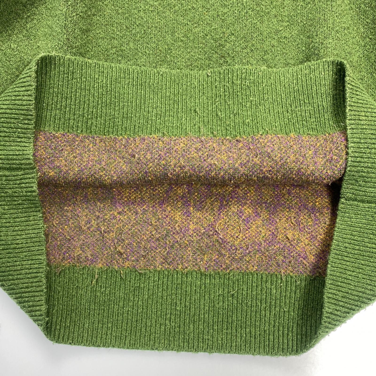 【姫路東店】 中古 STUSSY | ステューシー セーター PAISLEY SWEATER 117118 年式:2022S/S グリーン サイズ：M 【103】 姫路東店】 中古 STUSSY | ステューシー セーター PAISLEY SWEATER