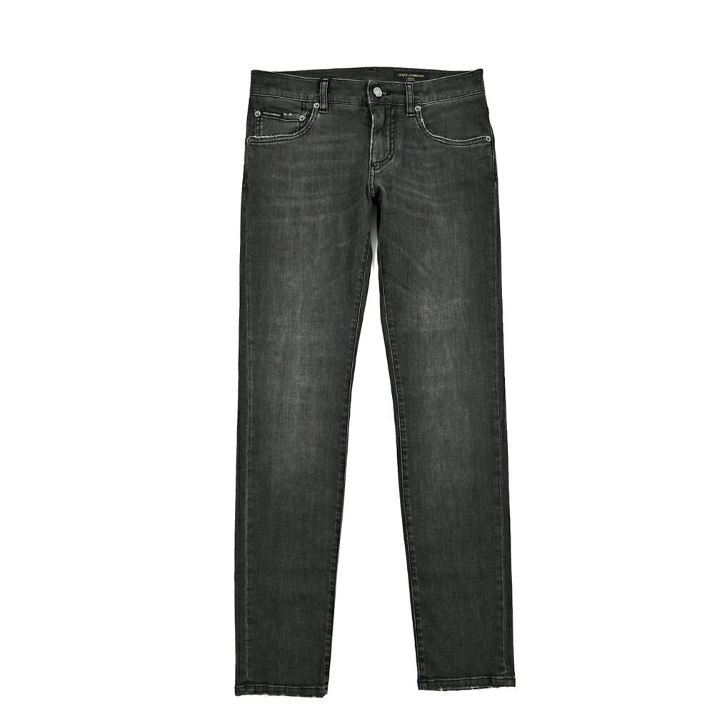 DOLCE&GABBANA スキニーデニムパンツ ブラック DOLCE & GABBANA ドルチェ&ガッバーナ / SKINNY スキニー デニム