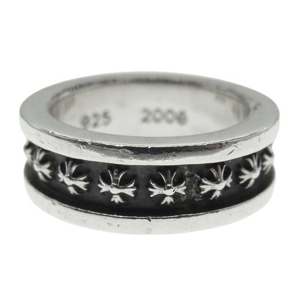 CHROME HEARTS クロムハーツ（原本無） リング MINI RING CH PLUS ミニ CH プラス リング シルバー系 14号【中古】  - メルカリ