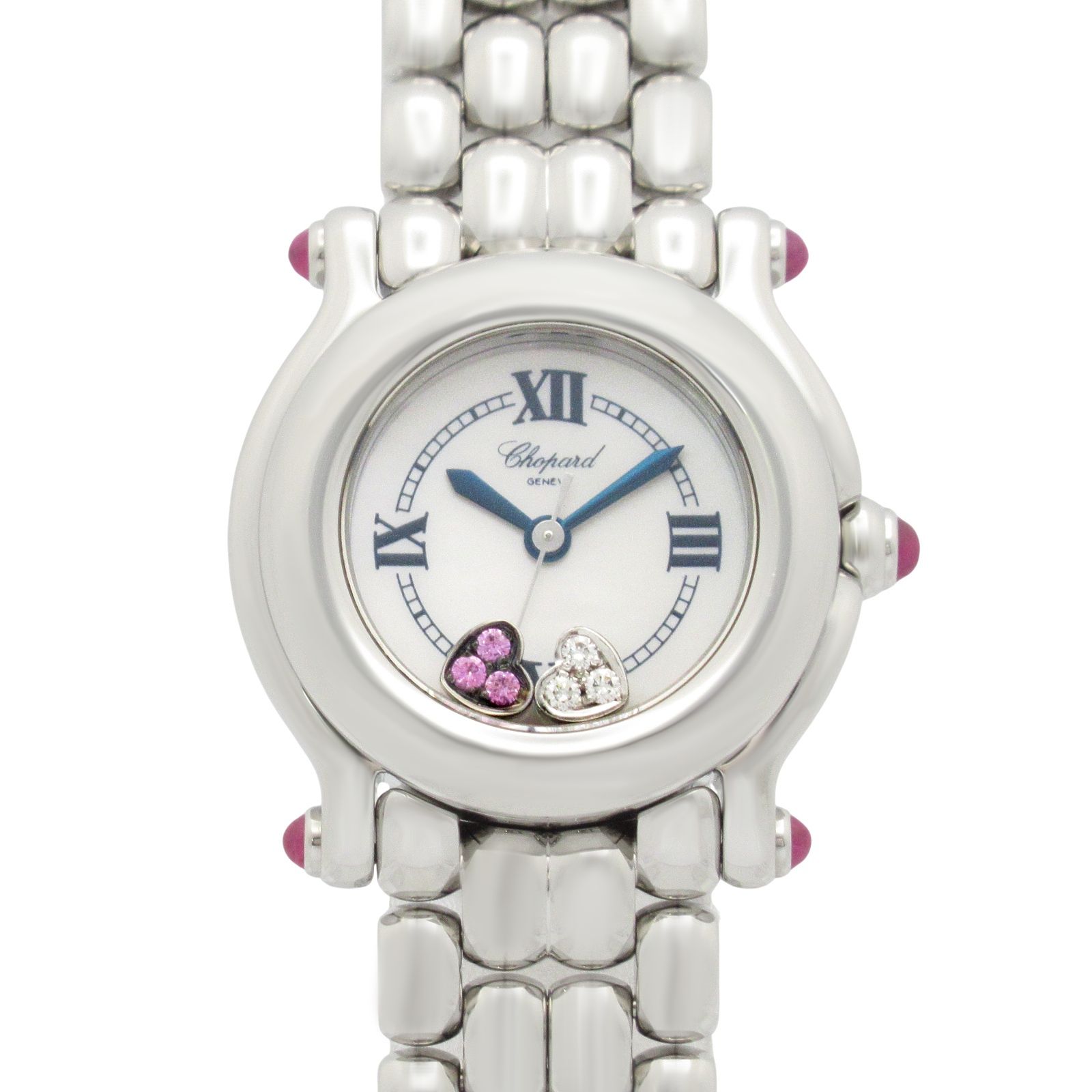 ショパール Chopard 腕時計 ハッピースポーツ 27|8250-42 ホワイトシェル ステンレススチール ハッピースポーツ レディース Used A