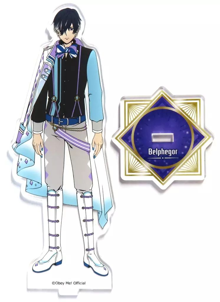 非売品 Obey Me! 等身大パネル ベルフェゴール 中古】アクリルスタンド・アクリルパネル ベルフェゴール アクリル